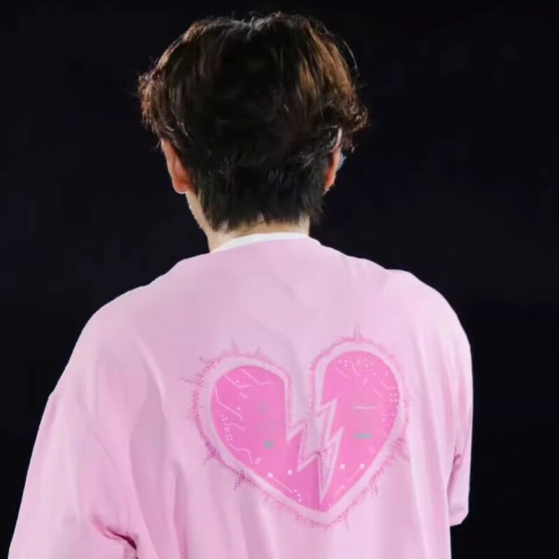 Wang Sulong's 100,000 Volt Concert Same Style T-Shirt Couple Outfit Support Clothing Pure Cotton Short Sleeve Outfit Merchandise