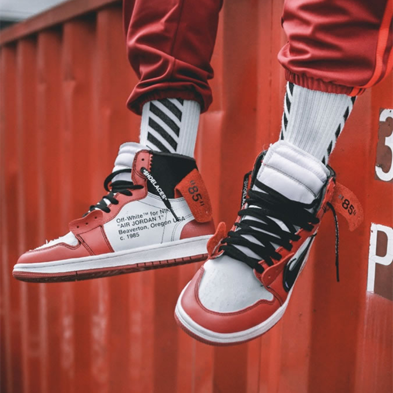 nike x off white jordan 1 chicago