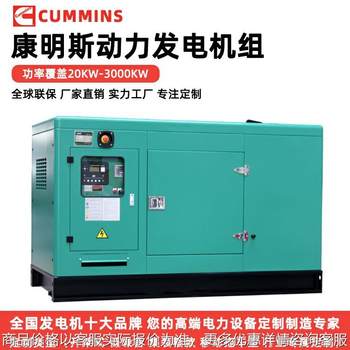 24/30/50/80/100/120 silent diesel generator set 200 customized export direct sales