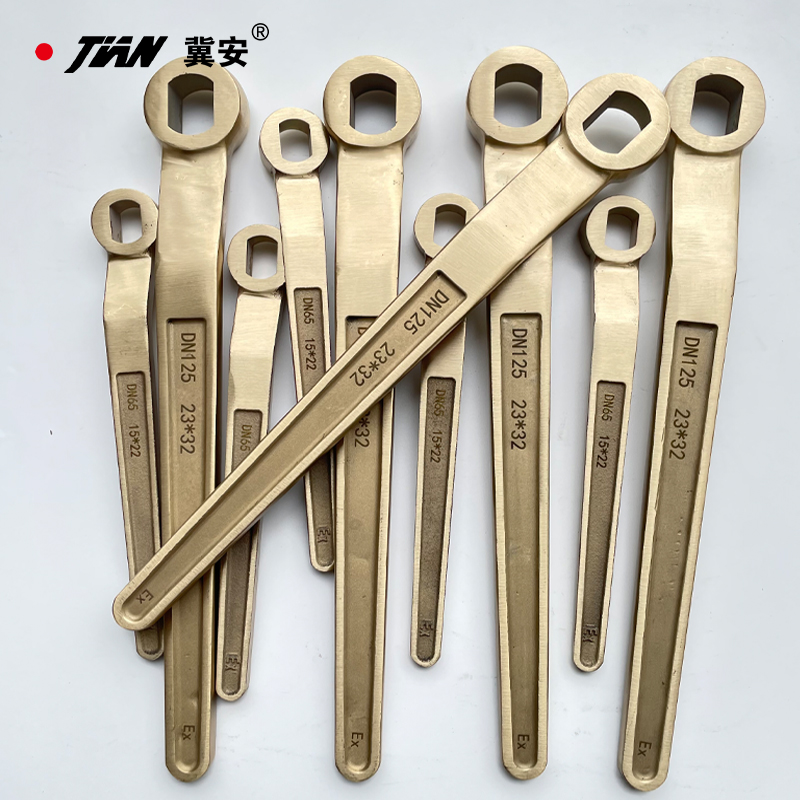Explosion-proof tools explosion-proof anti-magnetic copper alloy valve special wrench aluminum bronze beryllium bronze ball valve butterfly valve copper wrench