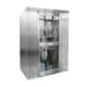 Double double hair shower room Food factory dust-free workshop air shower door channel Intelligent induction cargo shower room air shower room