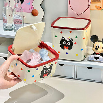 Children's hair accessories storage box hair card desktop hair ring