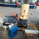 Bamboo wood dust sawdust pelletizer, straw cotton rod crushing and granulating machine, vertical flat mold combustion pellet processing equipment