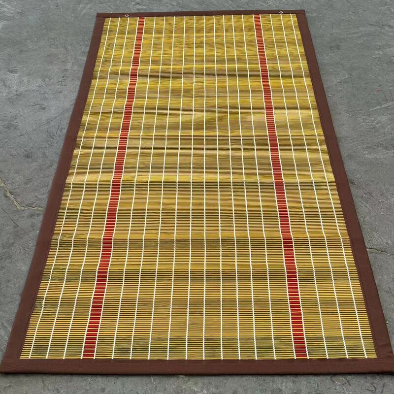 Summer Source Manufacturer Bamboo Curtain Door Curtain for Home Use, Eco-Friendly, Mosquito-Proof, Fly-Proof, Natural Fresh Bamboo Door Curtain, Blocking Hanging Curtain