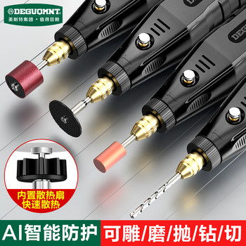 Mini Electric Grinder, Small Handheld Electric Grinding and Polishing Tool, Drilling, Cutting, and Engraving Tool, Mini Electric Drill