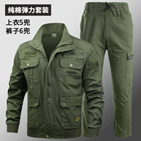 Новая модель 1. Эластичная армия зеленый костюм