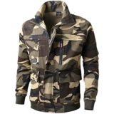 Хлопковый эластичный осенний камуфляжный износостойкий комбинезон, увеличенная толщина, защита от ожогов