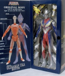 Новинка в наличии BANDAI Star Project TIGA Superman может светиться