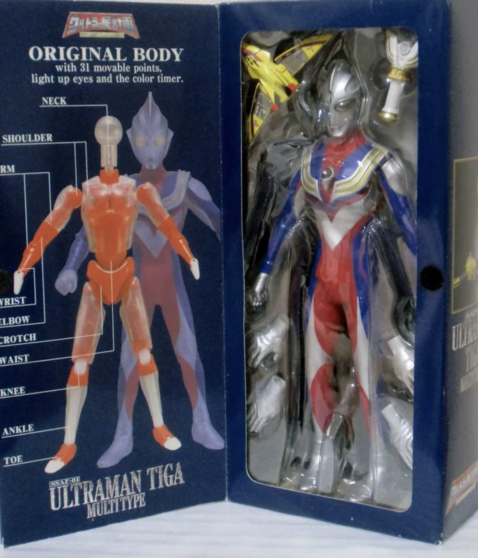 Новинка в наличии BANDAI Star Project TIGA Superman может светиться