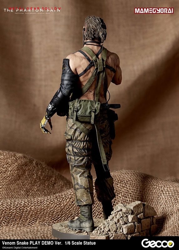 Gecco Naked Venom Snake1/6 Metal Gear Ishmel Tiger Stripe Solid