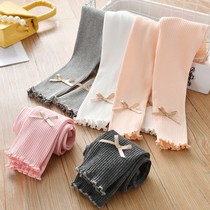 New Article Balabala girl with underpants to wear spring-autumn pit bar baby white children pants fairypants fashion children