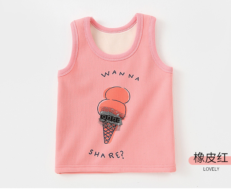 Áo ấm trẻ em cotton cho bé mùa thu đông mặc cộng với áo nhung bé trai dày vest vai bé gái chạm đáy quần áo trẻ em xuất khẩu