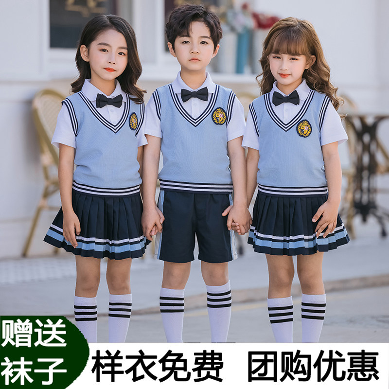 June 1 children's performance costume cheerleaders uniform graduation photo dance costume poetry recitation set chorus performance costume