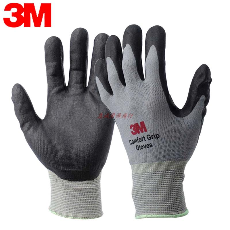 3M Gloves Comfort Type anti-slip abrasion resistant Lauding rubber Riding Rubber Bike Protection Electric Working Labor Plastic Industry