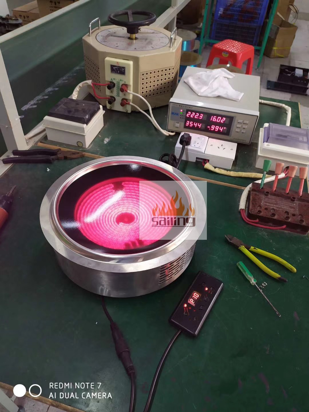 328 Commercial Electric Towers 3500w Concave Fried Vegetables Home Commercial Embedded High Power 3 5KW Exploding Electric Furnace