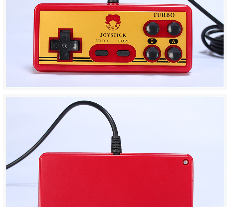 Máy trò chơi video Cassidy FC máy màu đỏ và trắng D99 xử lý ban đầu 9 lỗ bảy lỗ xử lý thẳng tay cầm xbox one s