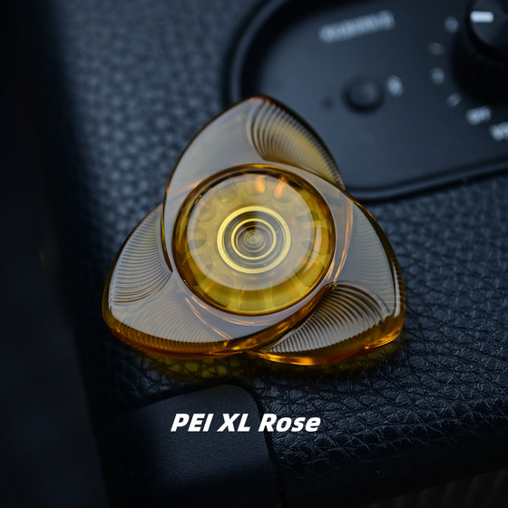 原创玫瑰ROSE XL金属PEI指尖陀螺EDC#亚太动力学EDC