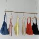 Spring and summer candy pink small fresh canvas bag Korean style ins versatile simple gentle thin cross-body shoulder bag