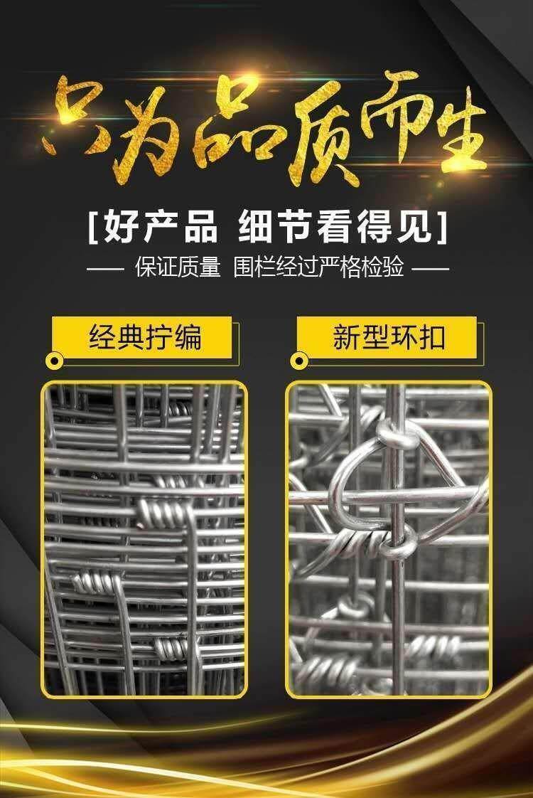 Спортивная сеть/периметр 热镀锌防锈铁丝网围栏牛羊养殖网果园钢丝网牛栏防护加粗超硬