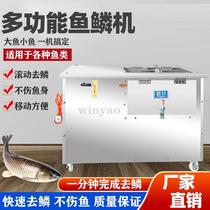 Commercial Fish Killing Machine Commercial Electric De-Scaling Machine Entièrement Automatic Scraping Fish Scale Machine Entièrement Automatic Machine Scraping Fish Scale Machine