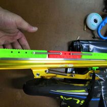 Speed skating blade cover short track and avenue dislocation skate blade protection set skate blade cover three-section knife holder cover