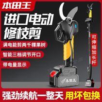 Electric scissors rechargeable powerful garden fruit tree pruning shears tree lithium battery pruning branches electric shears pruning artifact