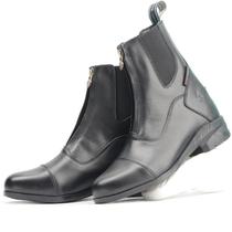 Equestrian short boots top layer cowhide professional equestrian equipment for men women and children competition boots obstacle boots sports training boots