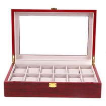 Manufacturers spot 12-bit piano lacquer watch box bright paint watch box watch box wooden watch storage box