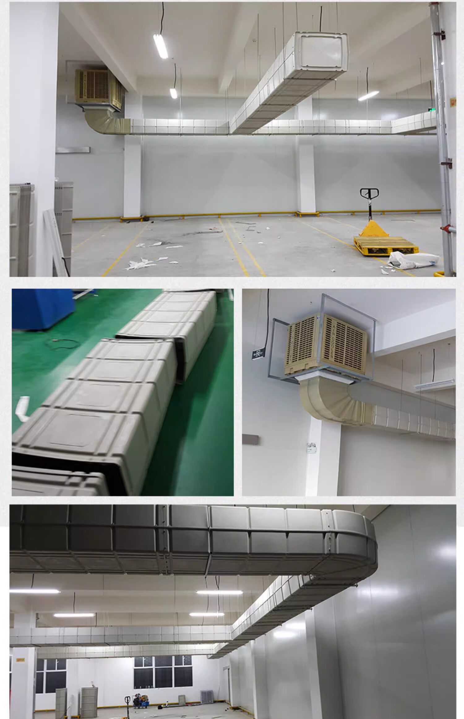 Air cooler plastic duct system 31 Air cooler plastic duct system 16