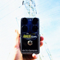 EHX NANO ANALOGIZER front pole excitation equalization single block effect