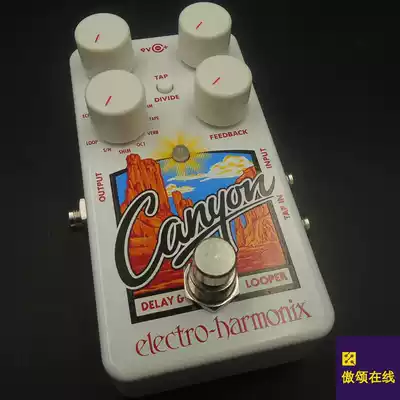 (AO SONG ONLINE)EHX NANO CANYON DELAY Phrase Monolithic Effect EH ECHO OCTAVE REVERSE