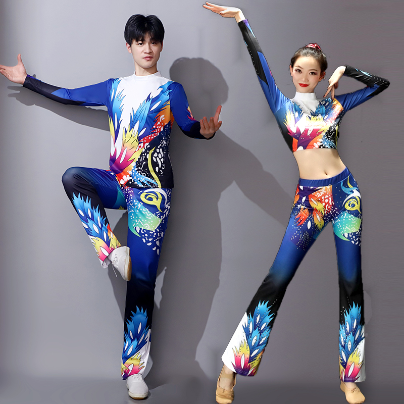 エアロビクスダンスパフォーマンスウェア、パフォーマンスウェア、男性と女性のスーツ、マス競技体操競技、学生チアリーディングユニフォーム