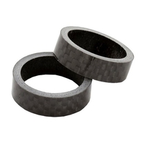 Carbon fiber spline hub bottom bracket washer