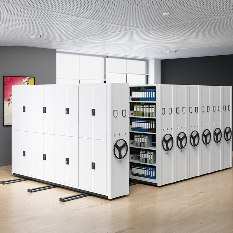 Double-dense cabinet Archives Steel Rail dense Cabinet Mobile Data Cabinet per cubic meter Electric Dense Frame