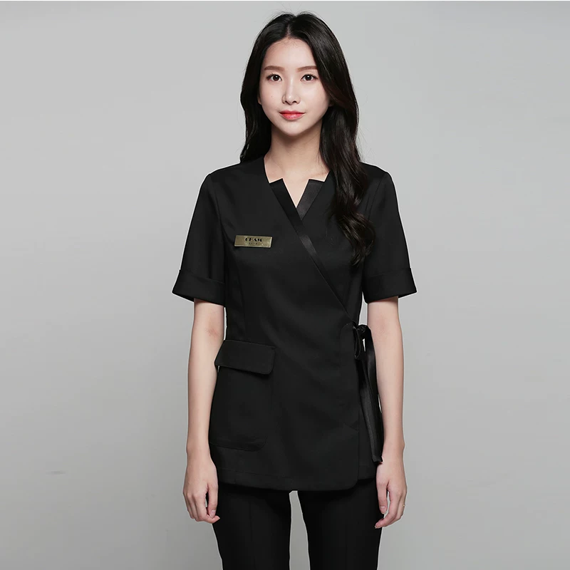 Дол зн Summer elite set, postoperative doctor uniform for work, for beauty salons