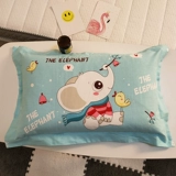 Мультяшная хлопковая детская летняя наволочка для детского сада