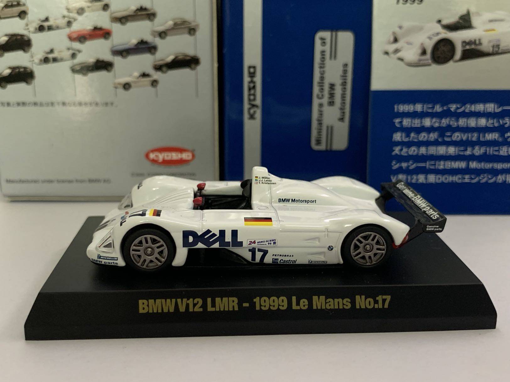 京商 1/18 BMW V12 LMR 1999 LeMans Winner 京商 1/18 BMW V12 LMR 1999 LeMans Winner BMW V12 LMR 1999 Le Mans