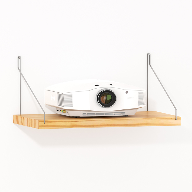 Hole-free projector bracket bedside hanger wall shelf wall-mounted shelf fixed polar meter h3z6x Tmall magic screen m2 wall-mounted floor-to-ceiling desktop tray placement table tripod