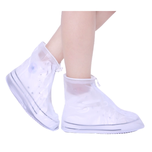 Бахилы, водонепроницаемый нескользящий комплект, износостойкие сапоги, дождевик, штаны, увеличенная толщина