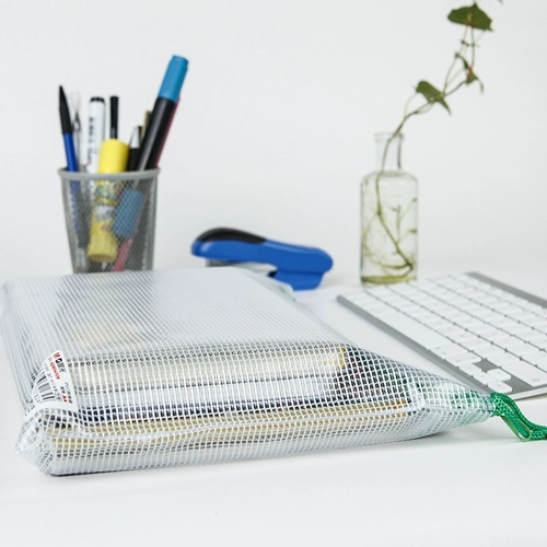 Водонепроницаемые вместительные и большые канцтовары с молнией, маленькая портативная сумка для хранения для папок, увеличенная толщина