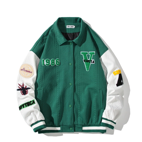 Tide, бейсбольная форма, мужская осенняя куртка для влюбленных, подходит для подростков, оверсайз