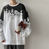 Dragon Ball, весенний трендовый брендовый хлопковый лонгслив, 2021 года, в корейском стиле, оверсайз