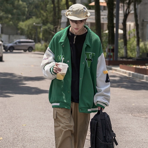 Tide, бейсбольная форма, мужская осенняя куртка для влюбленных, подходит для подростков, оверсайз