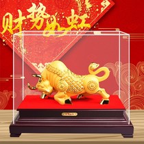 Taurus ornaments Zhaojin Niu Xingjin Crafts Zodiac Home Insurance Company Car 4s Shop Activity Gifts