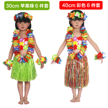 30cm children Hawaiian hula costume June 1 Childrens Day hot dance performance wreath bracelet six sets