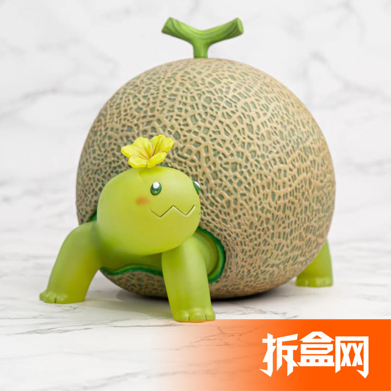 拆盒网taurus Workshop 6寸野菜精灵蔬菜蜜瓜乌龟gk摆件