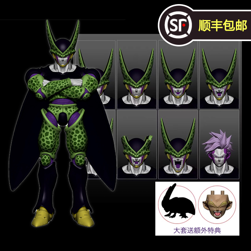 Unboxing Online Store In-Stock K.W. Studio Masked Perfect Monster Deluxe Edition Large Set 1/12 Saluki Action Figure