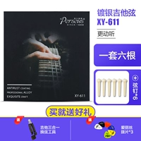 Серебряный серебряный XY-611 Один комплект+дарить подарки+6 струнных гвоздей 6