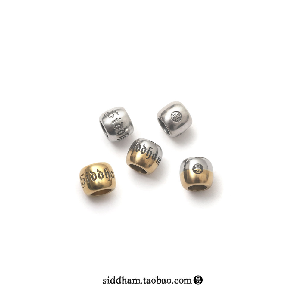 siddham ~ logo sterling silver with beads beads bracelet Bracelet Rope necklace Rope bundle 22K rosary DIY accessories