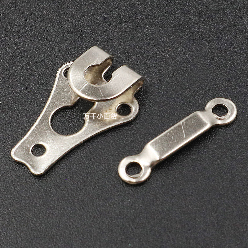 Old-Fashioned Suit Pants with Hidden Buttons, Metal Pants Hooks, Snap Fasteners, Invisible Buttons, Waist-Cinching Hooks